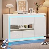 Organisation Ultra-Flexible : Avec ses 3 étagères et cloisons réglables, ce meuble de rangement s'adapte à tous vos besoins, des livres aux accessoires de cuisine, offrant la polyvalence parfaite d'un buffet et la fonctionnalité d'un meuble de cuisine bien organisé.