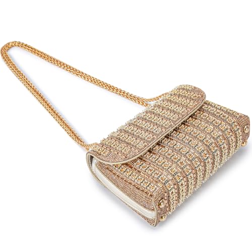 Image of Women's Evening Handbags Rhinestone Purse Crystal Evening Clutch for Women Formal