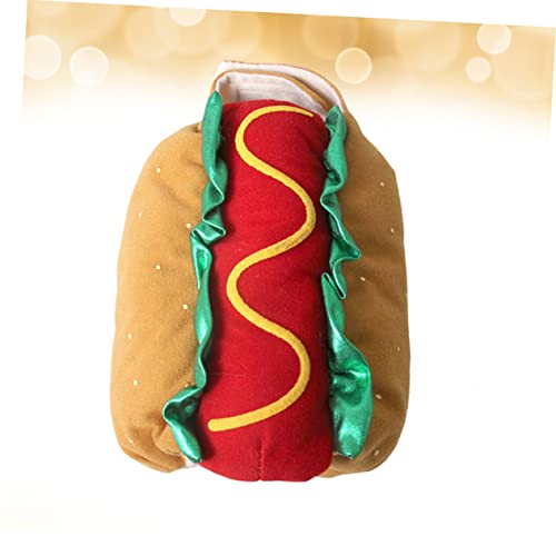 Disfraz Hot Dog para perro talla XXS miniatura 2