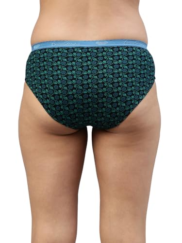 Image of VIP Feelings Amelie 104 100% Cotton Hipster Panty Combo Set for Womens with Outer Elastic Waistband