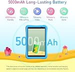 UMIDIGI G1 Tab Mini Kids 8 inch Sea Blue Tablet, 32 GB | Android | WiFi 6 | TF 1TB | Full HD | 5000 mAh | EVA Shockproof Case | Kids App Pre-Installed | 7 (3+4) | Parental Control