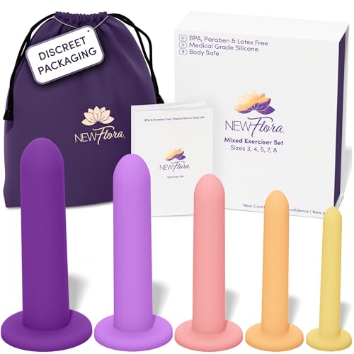 NewFlora Silicone Wand Set (Complete 5 Piece System)