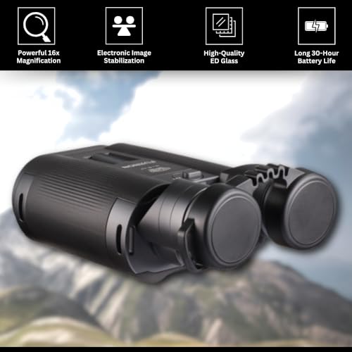 Binoculares Fujinon 16x40 Techno-Stabi con estabilizador miniatura 6