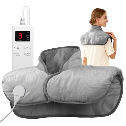 KOT Heating Pad for Neck and Shoulders and Back, Christmas Birthday Gifts for Women Men Mom Dad...