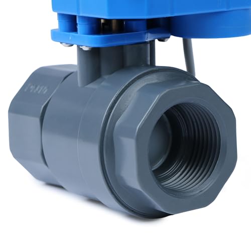 U.S. Solid 1 inch UPVC Motorized Ball Valve - Plastic Electrical Ball Valve with Full Port, 2 Wire Auto Return, 9-36V AC/DC, Normally Closed by U.S. Solid - Used condition - Image 5