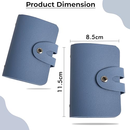 Image of Kraptick Cardholder Wallet for Men & Women - Slim, PU Leather, Minimalist Credit /Debit Card Case, Smart Business & Travel Card Organizer, Secure ATM Holder, Compact Pocket Wallet