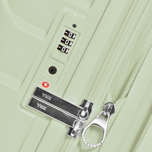 Traveler's Choice Phenom 3PC Polycarbonate Spinner Luggage Set, TSA Lock, Mint4