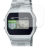 MotoMoto フィルム CASIO A158W シリーズ 用 保護フィルム 反射低減 指紋防止 日本製