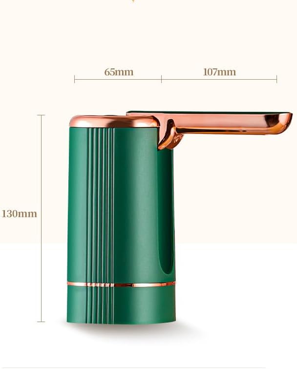 Miniatura 8 de Dispensador de agua plegable de 5 galones, bomba eléctrica para botella de agua con base extraíble para jarra de 1 a 5 galones, dispensador