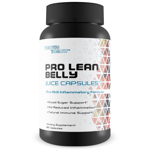 Pro Lean Belly Juice Capsules - Daily Cleanse Supplement - Support Digestive Health, Immune Health, Regularity, & Overall Wellness - Detox Cleanse - Aid Improved Health & Energy - With Psyllium & Aloe
