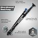 Hycline High Pressure Shock Pump with Gauge: 300 PSI Bicycle Pump for Front Fork & Rear Suspension - Mini Pump with Air Bleed for Road Mountain Bike Fits Schrader & Presta Valve - Black