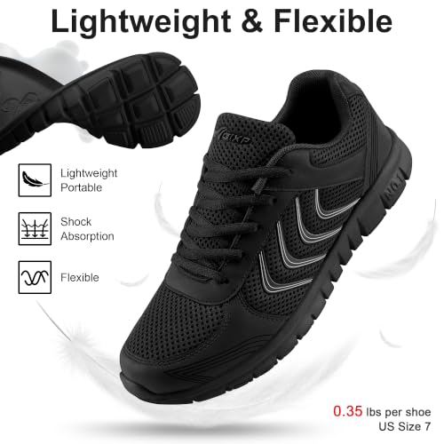 Image of Alicegana Womens Comfortable Walking Shoes: Lightweight Breathable Womens Sneakers for Daily Walks - Non Slip Casual Tennis Shoes for Work Commuting
