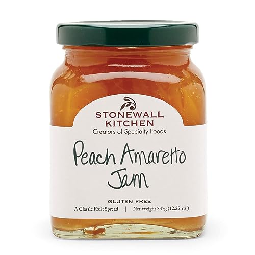 Stonewall Kitchen Jam, Peach Amaretto, 12.5 Ounce