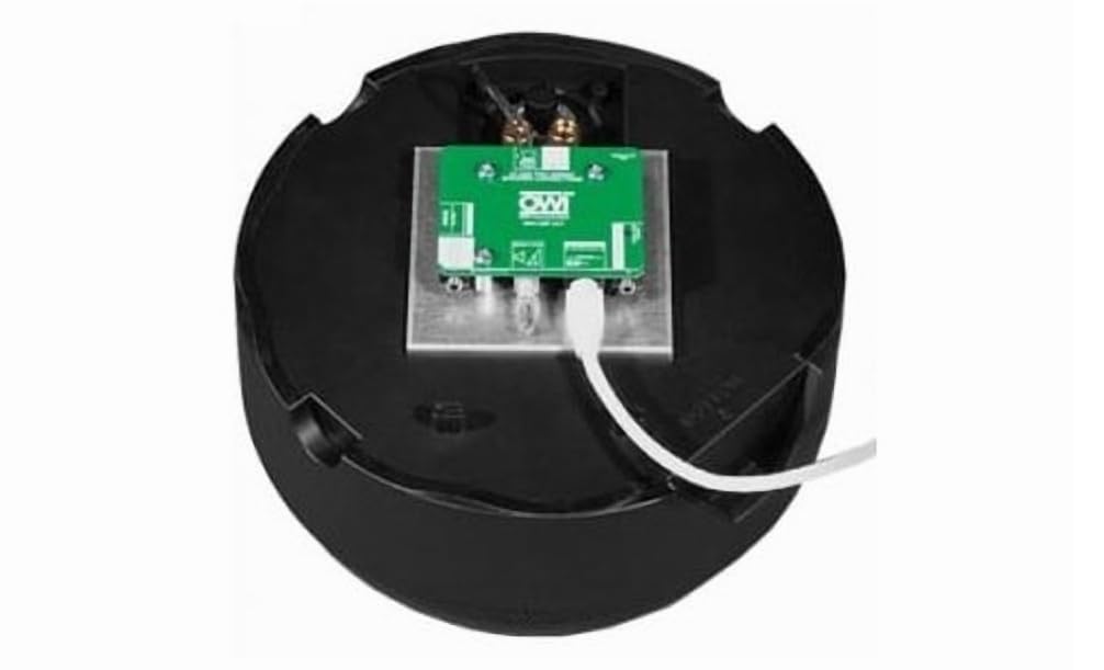 OWI AMP-HD-NEP-1B Neptune Speaker with HD Amplifier 20 Watt, 1 Each; Outdoor/Indoor Speaker; 5 Inches, 5 Way; Dynamic 360-Degree Sound - 180-Degree Dispersion; Black