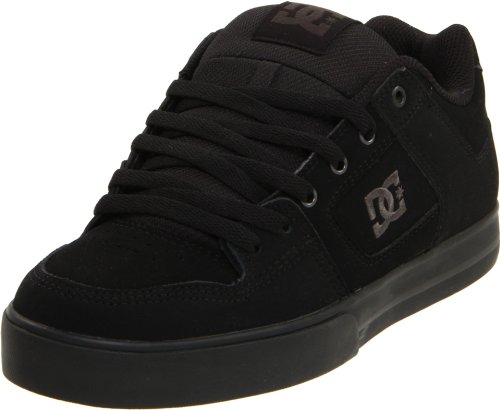 DC mens Pure Casual Low Top Skate Shoe, Black/Pirate Black, 13 US