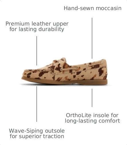 Image of Sperry Women's Authentic Original 2 Eye Leather Boat Shoe | Water Sports Shoes