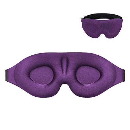 Sleep Mask for Women Men, Eye mask for Sleeping Deep 3D Contoured Cup