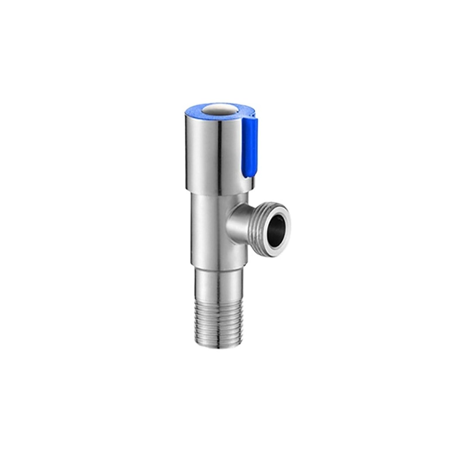 Bvhisehp Blue Stainless Steel Hot Cold Water Inlet Angle Valve Household Pipe Control Valve