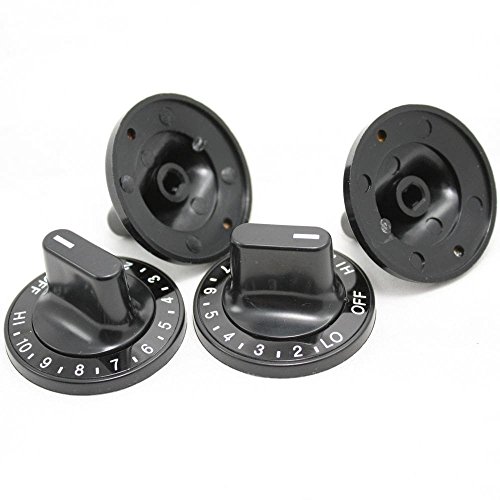 Jenn-Air 12200035 Range Surface Burner Knob, 4-pack Genuine Original Equipment Manufacturer (OEM) part for Jenn-Air