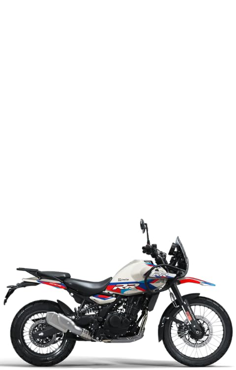 Grayfixx RR Edition Full Body Sticker for Himalayan 450 | Made in Premium Gloss Vinyl with FPF (Fade Protection Film), Waterproof, Precut Sticker, Pack of 1 for Both Side-image-34