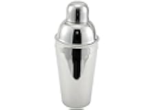 Stainless Steel 3-Piece Cocktail Shaker Set, 16-Ounce