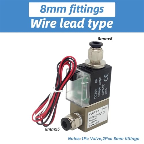 Électrovanne normalement ouverte 2V025-08 pour sécuriser vos circuits d'air comprimé 1/4" - 3