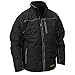 Radians Unisex Heated Quilted Soft Shell Jacket Kitted, Black, XL
