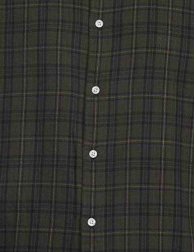 Image of Marks & Spencer Mens Solid Polyester Blend Collared Neck Regular Fit Easy Iron Shirt (Pack of 2)