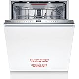 Bosch SMV6ZCX16E, Serie 6, vollintegrierter Geschirrspüler mit Besteckschublade, 60 cm, Intelligent...