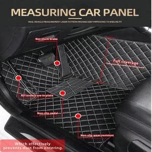 Miniatura 3 de Alfombrillas personalizadas de cuero artificial para automóvil, impermeables, antideslizantes, adecuadas para automóviles, SUV, camiones. Protege el