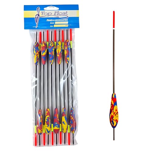 PRO Filstar Top Float Waggler Angel Posen Set 10Stk 4g Eva Schaum Angel Schwimmer - Posen Angeln - Angelposen - Angel Pose - Angelpose - Fishing Accessories - Hecht Barsch Karpfen Forellen Angelset