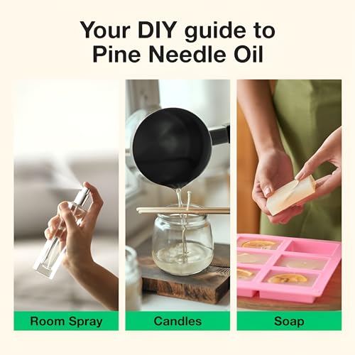 Image of Esslux Pine Essential Oil for Diffuser - 100% Pure & Natural | Invigorating Fall Pine Aroma for Candle Making, Soap Making & DIY Projects | Perfect for Aromatherapy & Refreshing Spaces, 30 ML