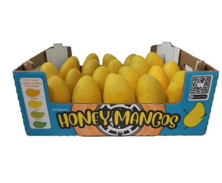 Honey Mangoes, is a beloved choice among mango lovers. This variety stands as the second-most popular type of mango sold in the United States [ 128 oz, 8 lbs ]