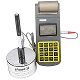 Accusize Industrial Tools Phase II+, Portable Hardness Tester with Printer, Nist Traceable, Pht-3500