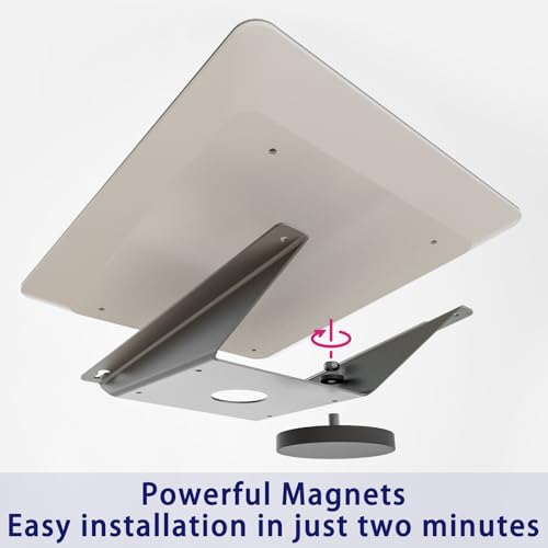 Beciety Starlink Magnetic Roof Mount, Starlink Magnet Mount for Flat High Performance Starlink, Starlink Mounting Kit for Starlink Internet Kit Satellite (4 Pack)