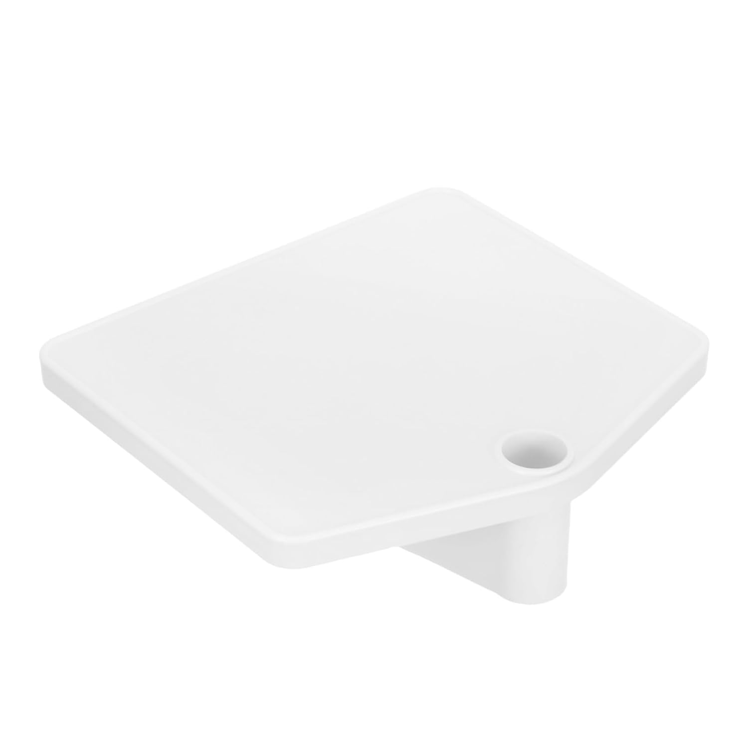 Infusion Stand Tray Detachable Drip Stand Plate Movable Plastic Storage Tray for Iv Support Sturdy and Practical Design for Easy Use Settings