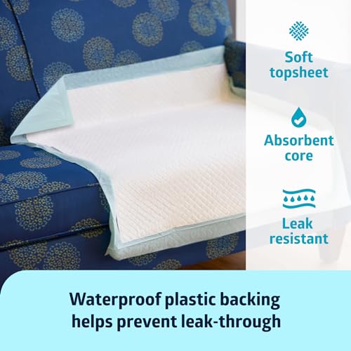 image for Medline Bed Pads Disposable Adult, Heavy Duty Chux Pads, 36x36, 50 Cou