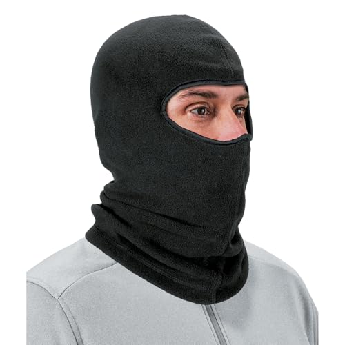 Balaclava, Winter Face Mask, Thermal Black Fleece,...