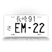 Replica Japanese License Plate JDM Japan Aluminum Auto Tag Customized Personalized Black or Green Text