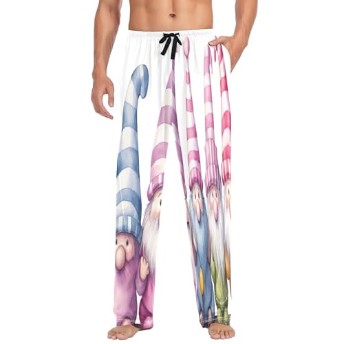 Pantalon de pyjama pour homme avec poches fini les vêtements sans rangements