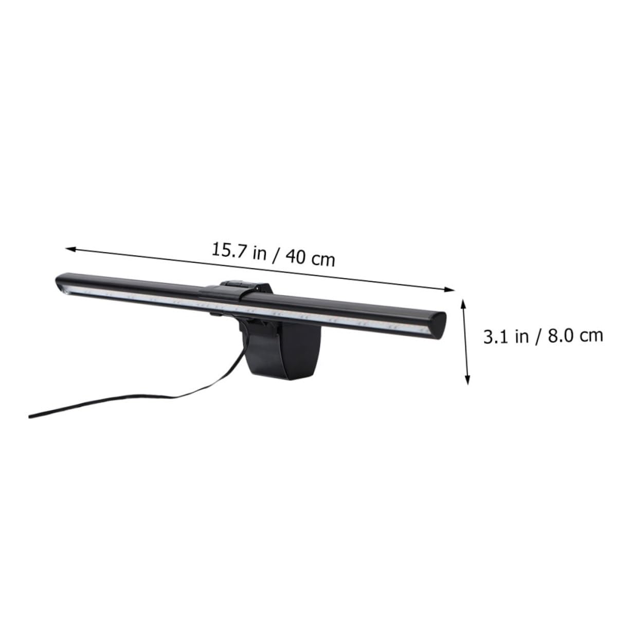 Housoutil Lámpara Colgante De Pantalla Led Para Monitor De Ordenador Luz De Lectura Ajustable Para Pantalla De Ordenador Lámpara Led Usb Para Estudio
