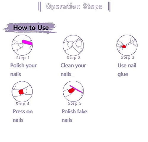 24 Pcs Pride Press On Nails Medium, Sunjasmine Fake Nails Almond Glue On Nails, False Nails With Glue, Acrylic Nails For Women And Girls (Colorful Swirl) #TOP4