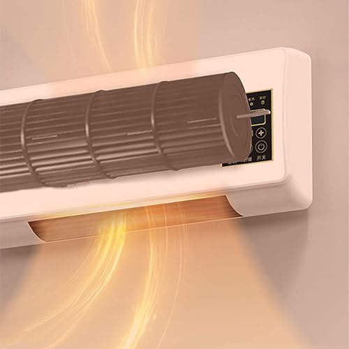 Calefactor Eléctrico de Pared con Control Remoto y Temporizador 110V miniatura 7