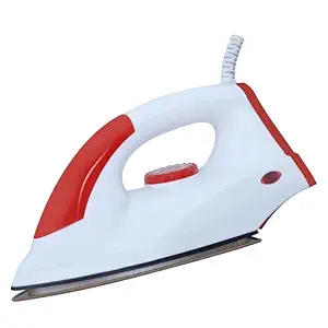 Elevea ( SUMMER DEAL WITH 12 YEARS WARRANTY ) Duster dry iron 750W Non-Stick Soleplate for Clothes with Auto-Off, Heating Control System