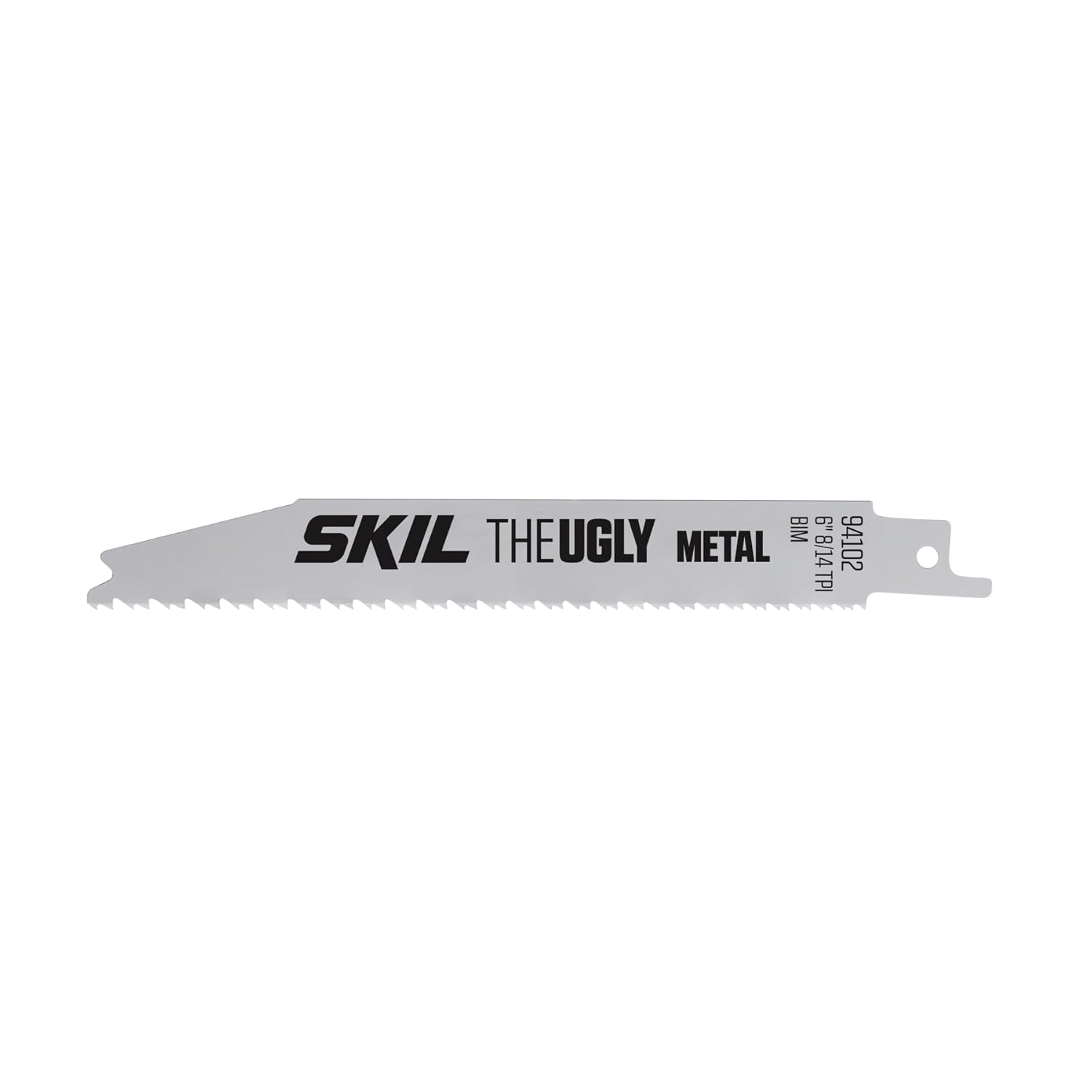 SKIL The Ugly 6" 8/14 TPI Metal Cutting Reciprocating Saw Blade for SPT44A-00/9206-02, 5-Pack-94102-5