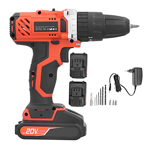 FIXMAN Bohrmaschine Bohrmaschine Lithium-Bohrmaschine Handbohrmaschine Akku-Elektrowerkzeuge 18 V R7002 EU-Stecker AC…