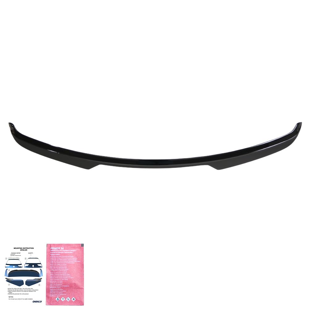 Oneway - Spoiler da tetto (tappo) compatibile con Audi Q8 S-Line e SQ8 2018- - Nero lucido