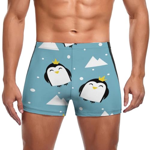 Short de bain pingouin mignon pour vos journées farniente à la plage