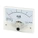 New Lon0167 85C1-A DC 0-5mA Fine Tuning Dial Current Test Panel Meter Ammeter(85C1-A DC 0-5mA Feinabstimmung des Einstellmessers fÃ¼r StromprÃ¼fgerÃ¤t Amperemeter
