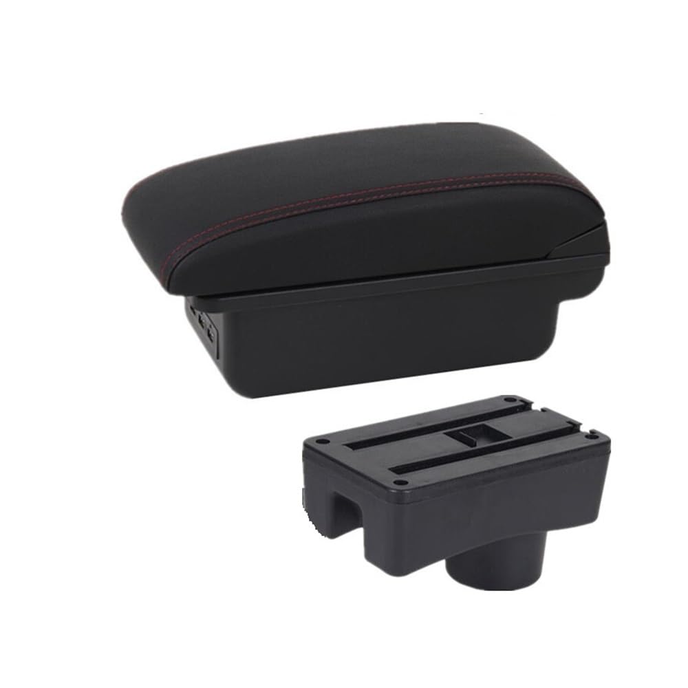 Yulegudi B1 Black Red 3Usb Car Armrests For Toyota For Aygo X Car Armrest Box